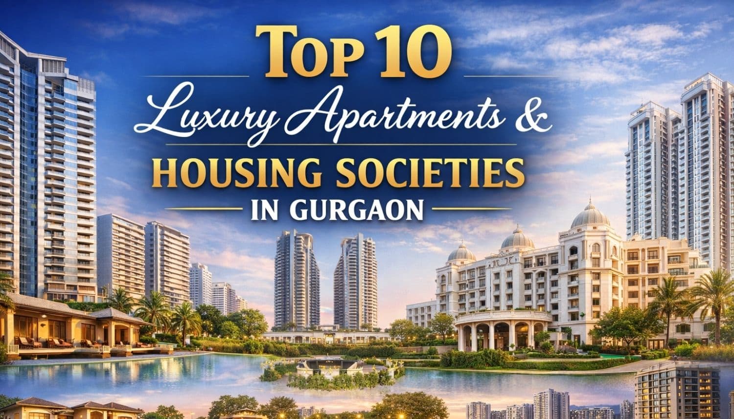 Top 10 Luxury Apartments & Housing Societies in Gurgaon