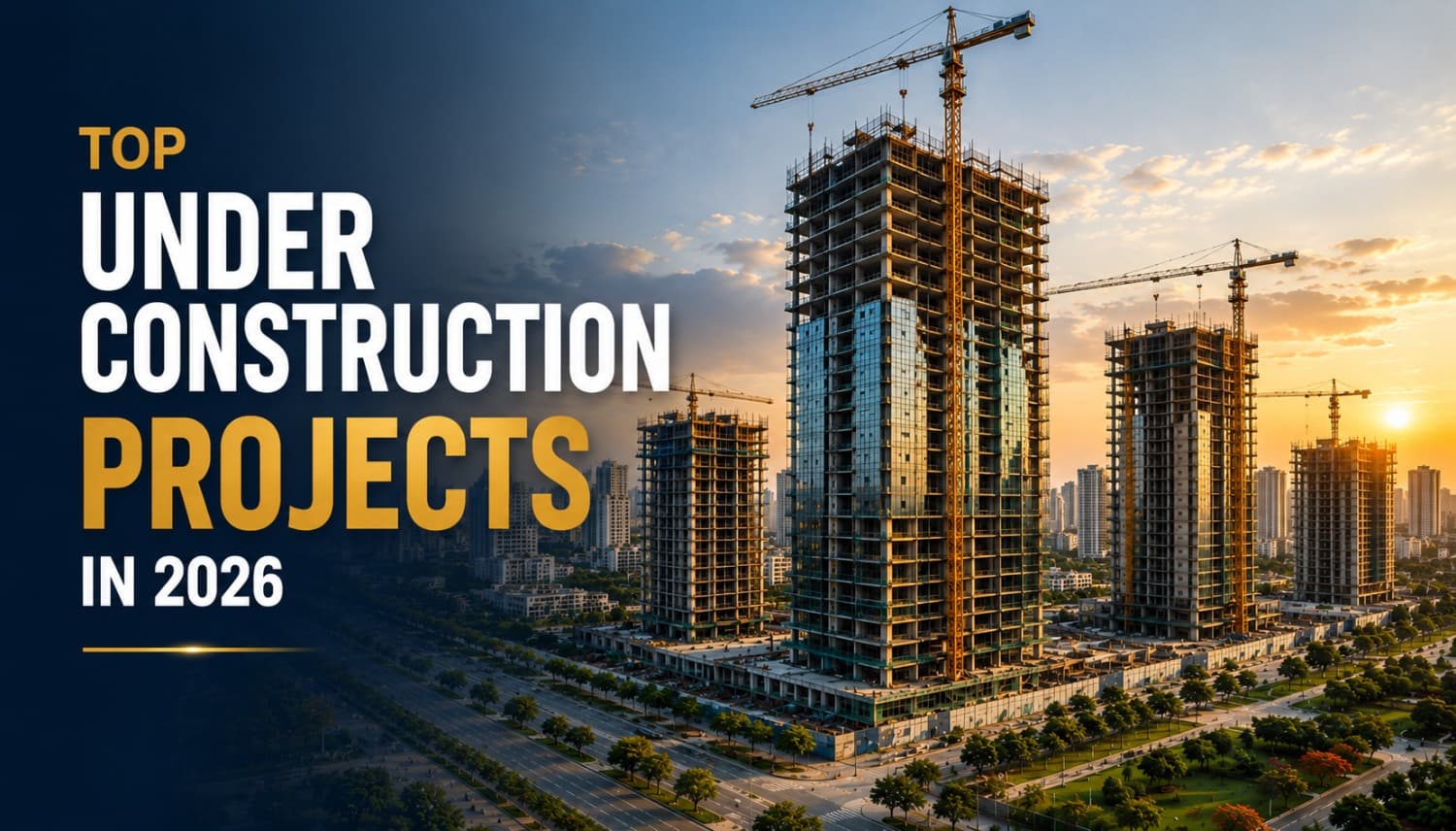 Top Projects Under Construction 2026 Major Growth Corridors | Investment Guide