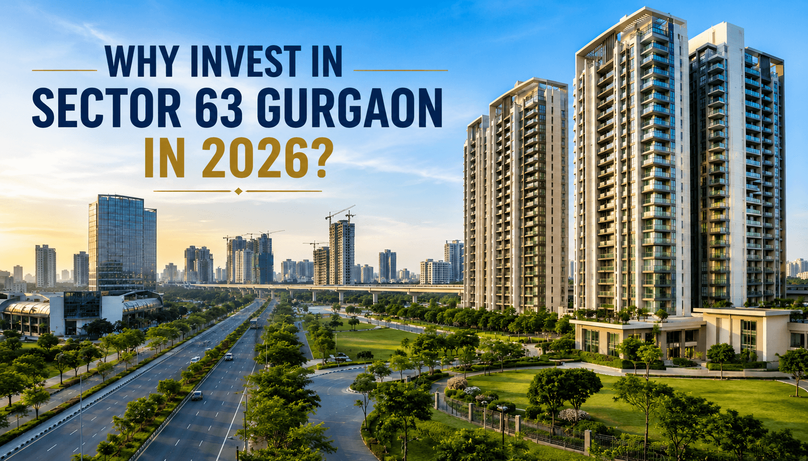 Why Invest in Sector 63 Gurgaon in 2026? Growth, Connectivity & Property Potential