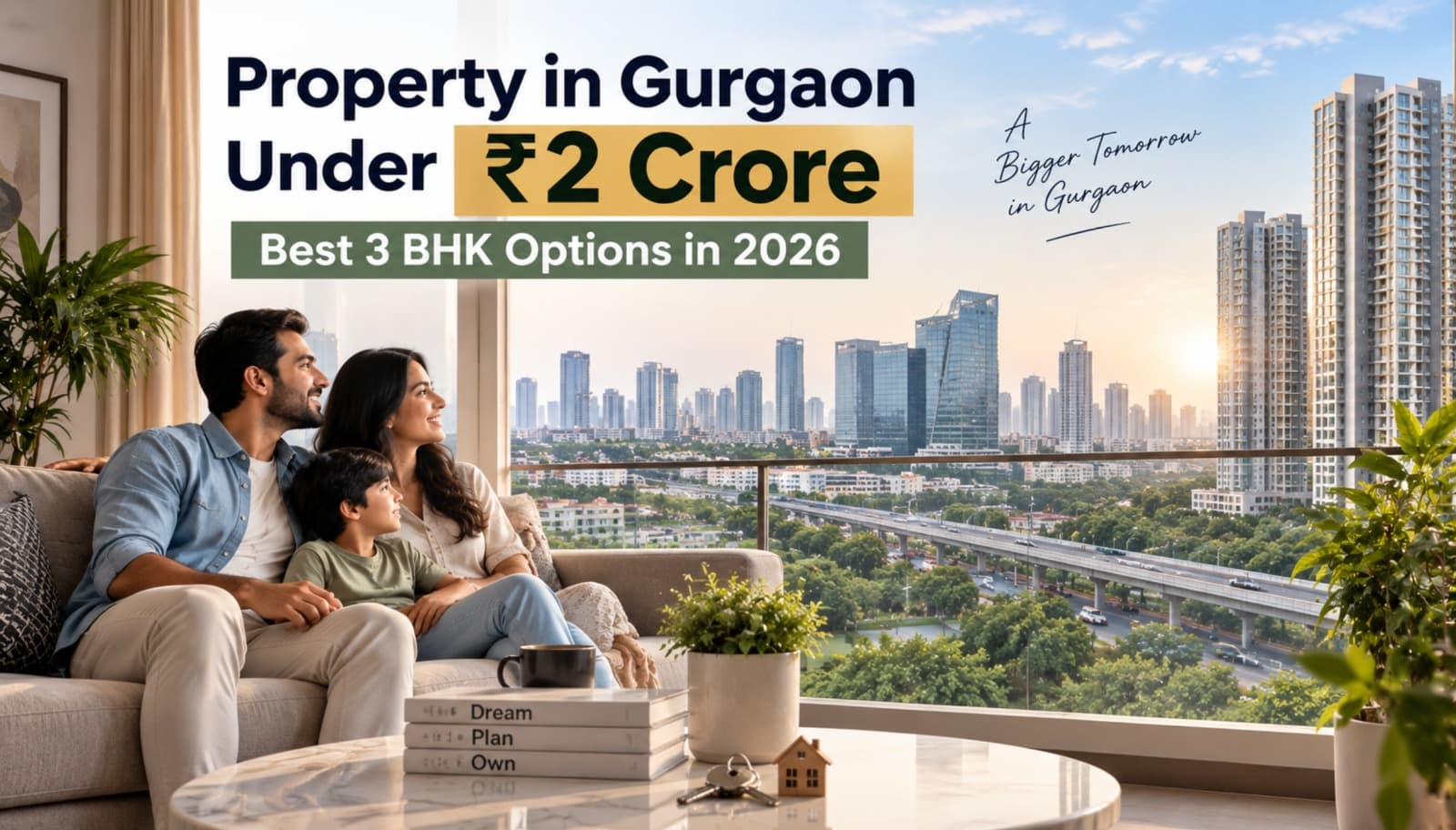 Property in Gurgaon Under ₹2 Crore: Best 3 BHK Options in 2026