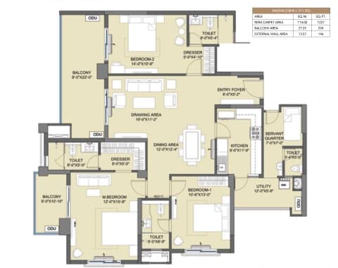 Mulberry Moments Sohna Floor Plan