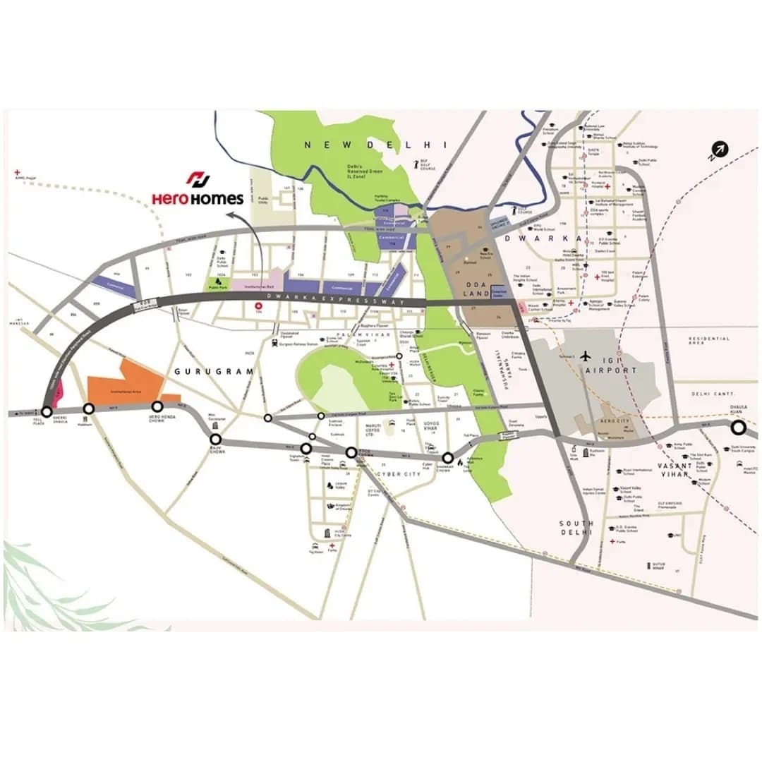 Hero Homes The Palatial Map