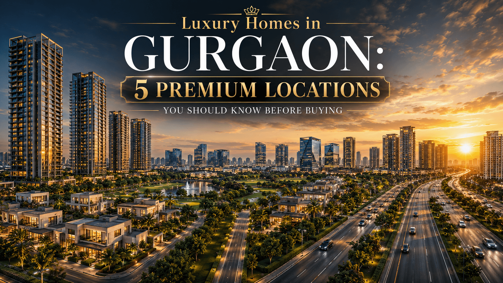 Luxury Homes in Gurgaon: 5 Premium Locations You Should Know Before Buying